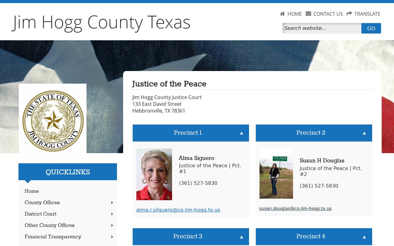 Jim Hogg County court docket Justice Courts source